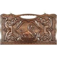 Шашки/нарды Haleyan Лев 50 с ручкой kh015-5 — Chaika Market