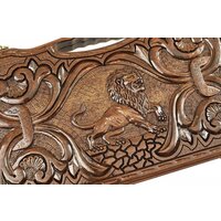 Шашки/нарды Haleyan Лев 50 с ручкой kh015-5 - Изображение №5 — Chaika Market