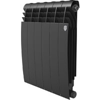 Биметаллический радиатор Royal Thermo Biliner B 500 Черный - 6 секций — Chaika Market