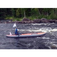 Надувная лодка Вольный ветер Ангара 2 Expedition (оранжевый) - Изображение №3 — Chaika Market