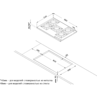 Варочная панель Korting HGG 9835 CTN - Изображение №2 — Chaika Market