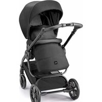 Универсальная коляска CAM Ami (2 в 1, черный/рама черный матовый) - Изображение №2 — Chaika Market