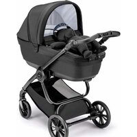 Универсальная коляска CAM Ami (2 в 1, черный/рама черный матовый) - Изображение №5 — Chaika Market