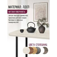 Столешница Millwood Закругленная 200x100 (дуб белый Craft) - Изображение №5 — Chaika Market