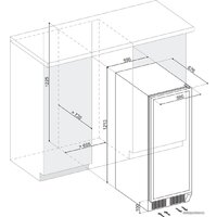 Винный шкаф Dunavox DX-94.270DBK - Изображение №8 — Chaika Market