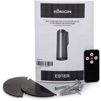 Кухонная вытяжка Konigin Ester 31 (белый/белое стекло) - Изображение №11 — Chaika Market