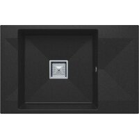 Кухонная мойка Polygran Blade 760 (черный) — Chaika Market