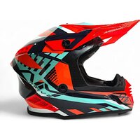 Мотошлем AIM RH855 Fiber Glass Vexo RH855V-BRB-XXXL (XXXL, красный/синий) - Изображение №5 — Chaika Market