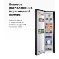 Холодильник side by side MAUNFELD MFF177NFW - Изображение №14 — Chaika Market