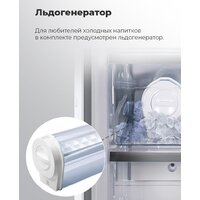 Холодильник side by side MAUNFELD MFF177NFW - Изображение №24 — Chaika Market