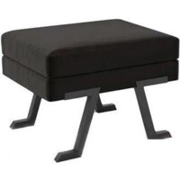 Банкетка Hype Mebel Битл (черный/черный) — Chaika Market