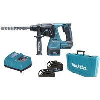 Перфоратор Makita DHR242RFE (с 2-мя АКБ, кейс) - Изображение №3 — Chaika Market
