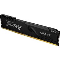 Оперативная память Kingston FURY Beast 2x32GB DDR4 PC4-28800 KF436C18BBK2/64 - Изображение №2 — Chaika Market