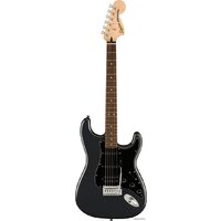 Электрогитара Fender Squier Affinity Series Stratocaster HSS Charcoal Frost Metallic — Chaika Market