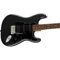 Электрогитара Fender Squier Affinity Series Stratocaster HSS Charcoal Frost Metallic - Изображение №3 — Chaika Market
