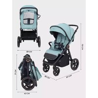 Коляска прогулочная «книга» MOWbaby Trail 2025 MB090 (бежевый) - Изображение №5 — Chaika Market