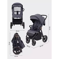 Коляска прогулочная «книга» MOWbaby Trail 2025 MB090 (бежевый) - Изображение №71 — Chaika Market