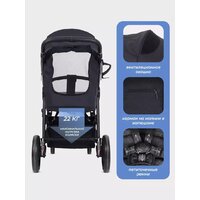 Коляска прогулочная «книга» MOWbaby Trail 2025 MB090 (бежевый) - Изображение №80 — Chaika Market