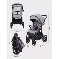 Коляска прогулочная «книга» MOWbaby Trail 2025 MB090 (бежевый) - Изображение №6 — Chaika Market