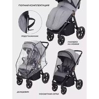 Коляска прогулочная «книга» MOWbaby Trail 2025 MB090 (бежевый) - Изображение №19 — Chaika Market