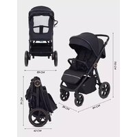 Коляска прогулочная «книга» MOWbaby Trail 2025 MB090 (бежевый) - Изображение №72 — Chaika Market