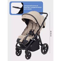 Коляска прогулочная «книга» MOWbaby Trail 2025 MB090 (бежевый) - Изображение №50 — Chaika Market