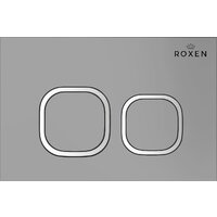 Унитаз подвесной Roxen Antares One Rimless 6 в 1 StounFix Dual Fresh 557682 (кнопка: матовая) - Изображение №13 — Chaika Market