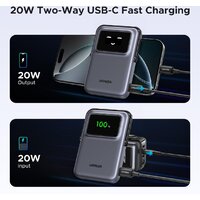 Внешний аккумулятор Ugreen PB764 10000mAh (серый) - Изображение №5 — Chaika Market