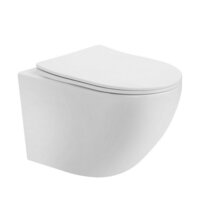 Унитаз подвесной Abber Bequem AC1100T-AC0105-AC0121RG (с кнопкой смыва) - Изображение №6 — Chaika Market