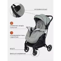 Коляска прогулочная «книга» Rant MOWbaby Smart 2023 MB101 (green) - Изображение №20 — Chaika Market