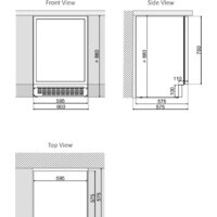 Винный шкаф Dunavox DAUF-45.125DSS.TO - Изображение №5 — Chaika Market