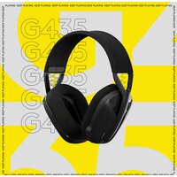 Наушники Logitech G435 Lightspeed (черный/неоновый желтый) - Изображение №6 — Chaika Market