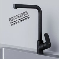 Кухонная мойка Berge BR-5750 + смеситель AM.PM Like Like F8005022 (черный) - Изображение №5 — Chaika Market