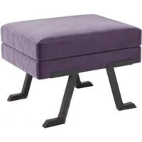 Банкетка Hype Mebel Битл (черный/фиолетовый) - Изображение №1 — Chaika Market