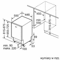 Встраиваемая посудомоечная машина Bosch Serie 4 SPV4EMX10E - Изображение №7 — Chaika Market