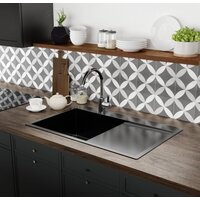 Кухонная мойка Mixline Pro 552922 (черный графит, с сифоном) - Изображение №4 — Chaika Market