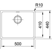 Кухонная мойка Franke Sirius SID 110-50 125.0443.353 (оникс) - Изображение №2 — Chaika Market