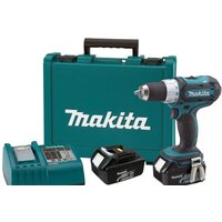 Дрель-шуруповерт Makita DDF453RFE (с 2-мя АКБ, кейс) - Изображение №2 — Chaika Market