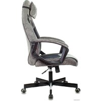 Игровое (геймерское) кресло Zombie Viking 6 Knight Fabric (серый/черный) - Изображение №3 — Chaika Market