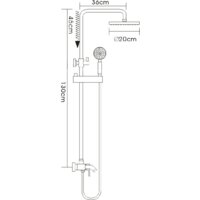 Душевая система  FRAP F2416 - Изображение №2 — Chaika Market