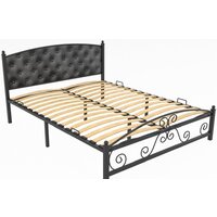 Кровать ИП Князев Бали 160x200 (черный) - Изображение №3 — Chaika Market