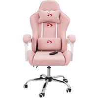 Игровое (геймерское) кресло Calviano Asti Ultimato (pink fabric) - Изображение №2 — Chaika Market