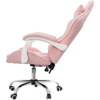Игровое (геймерское) кресло Calviano Asti Ultimato (pink fabric) - Изображение №3 — Chaika Market