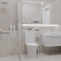 Унитаз напольный Roxen Urban Tornado Bidet 600190-01X - Изображение №4 — Chaika Market