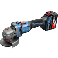 Угловая шлифмашина DongCheng DCSM04-125 Type EM (с 2-мя АКБ, кейс) - Изображение №2 — Chaika Market