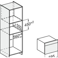 Электрический духовой шкаф Miele H 7840 BMX OBSW - Изображение №3 — Chaika Market