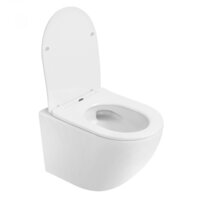 Унитаз подвесной Abber Bequem AC1100T-AC0105-AC0121MMG (с кнопкой смыва) - Изображение №5 — Chaika Market