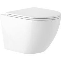 Унитаз подвесной Saniteco KW-9003W Rimles + GROHE Rapid SL 38721001 - Изображение №3 — Chaika Market