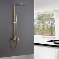 Душевая система  Abber Wasserfall AF8616G (золото матовое) - Изображение №2 — Chaika Market