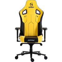 Игровое (геймерское) кресло Evolution Nomad PRO Cyberpunk Core (черный/желтый) - Изображение №7 — Chaika Market